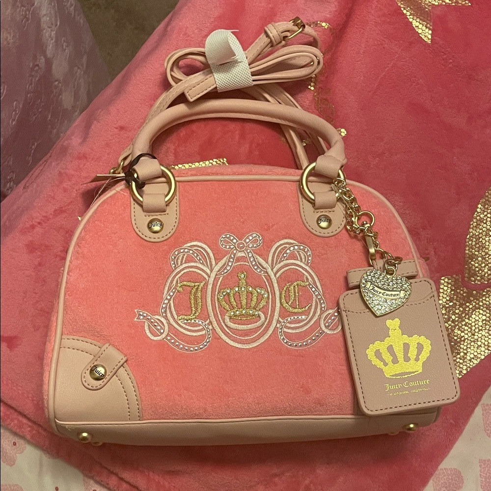Juicy Couture Exclusive Pink Bowler Bag
